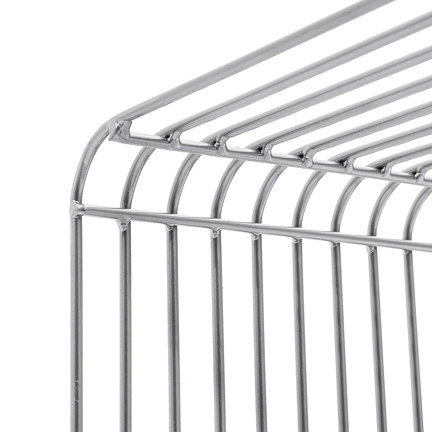 Iron T-Shaped Side Table, Modern End Table With Protective Pads