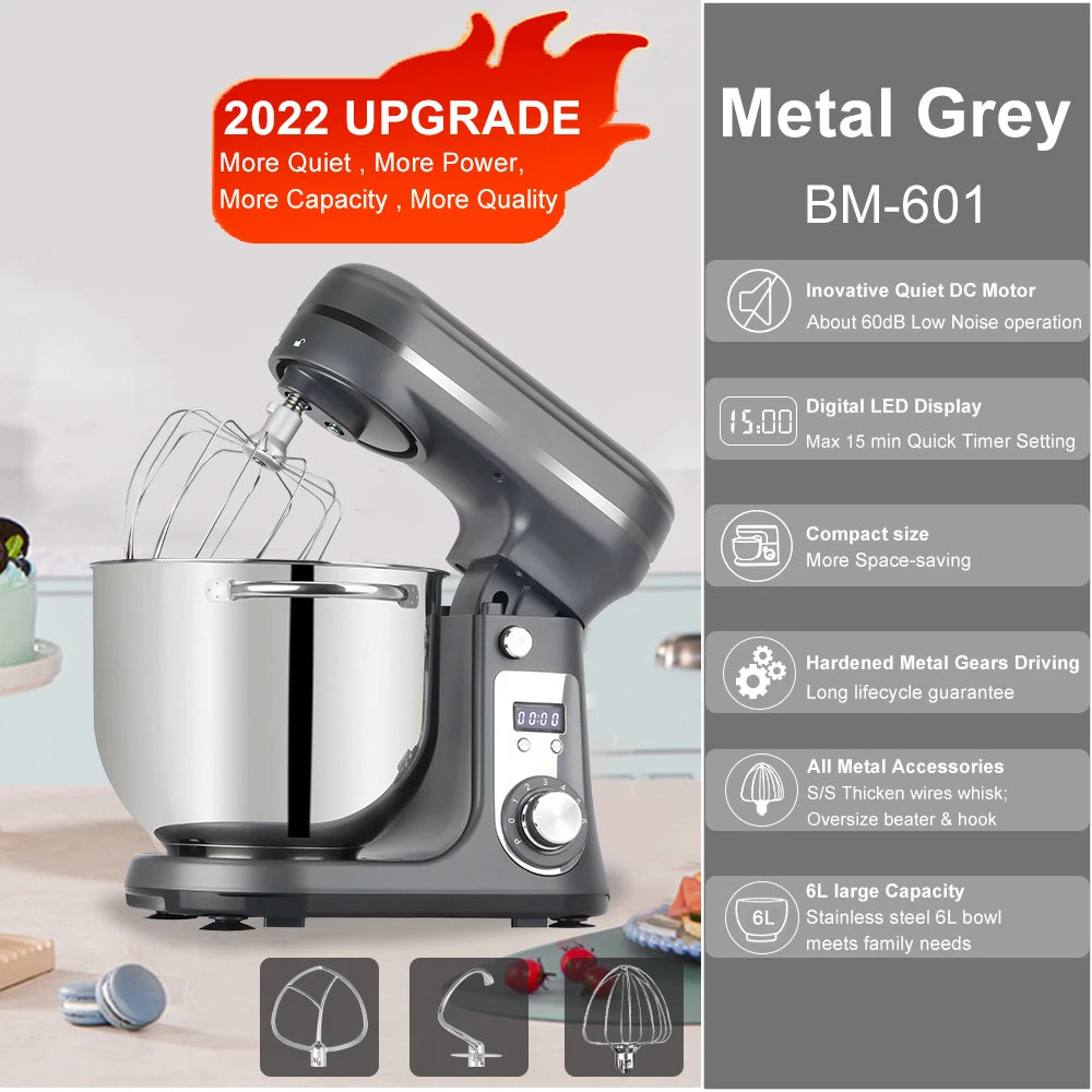 Biolomix Stand Mixer And Blender With Quiet Motor Kitchen