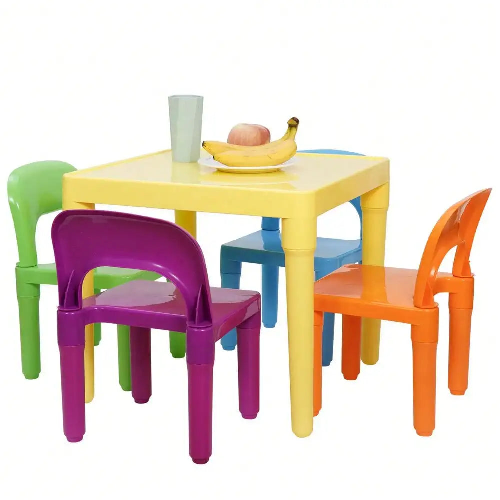Kids Table and Chairs Set for Toddlers Creative Playroom Furniture