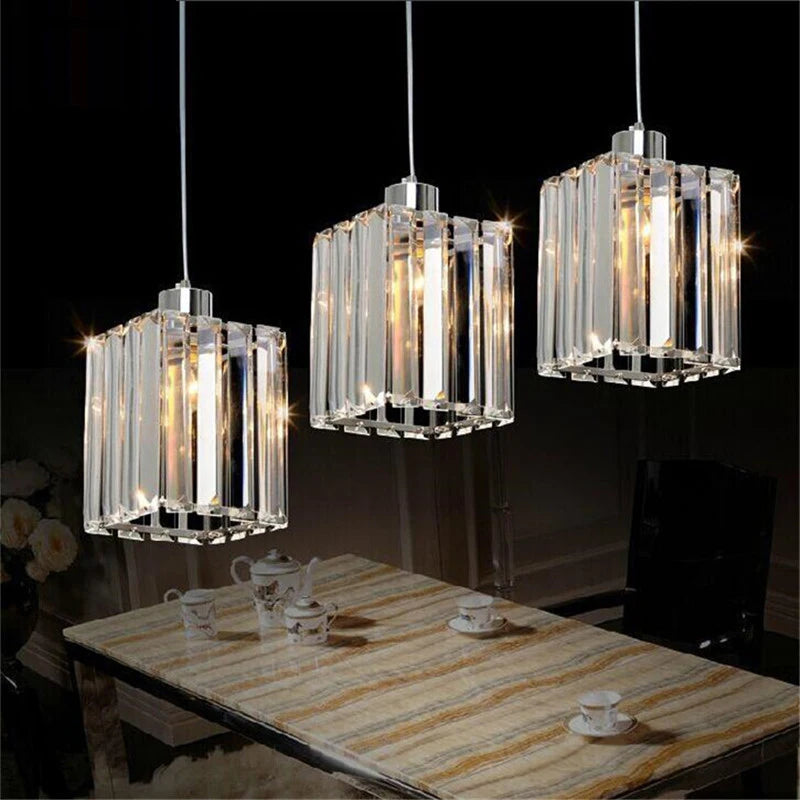 Vetrulus Modern Minimalist K9 Crystal Ceiling Lamp