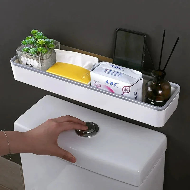 Wall Mounted Bathroom Above Toilet Storage Rack Organizer