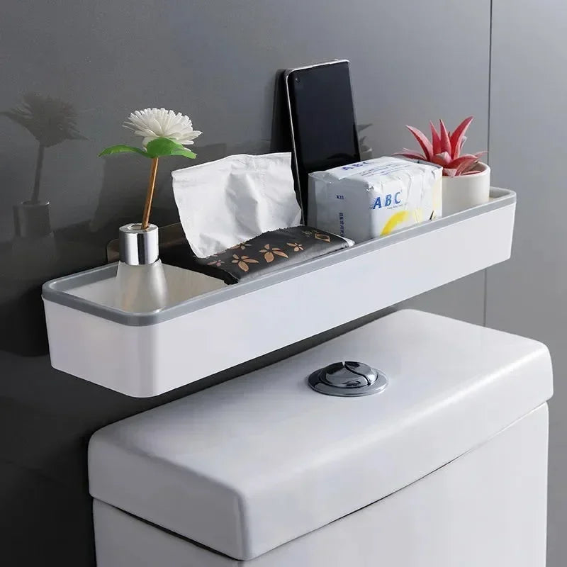 Wall Mounted Bathroom Above Toilet Storage Rack Organizer