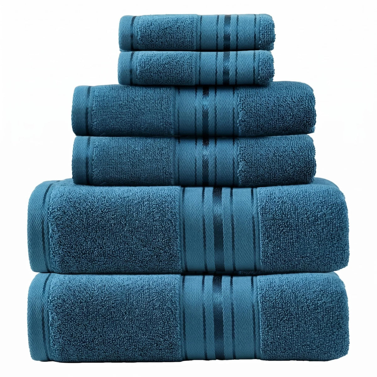 Luxury Turkish Cotton Bath Towel Set For Bathroom Use