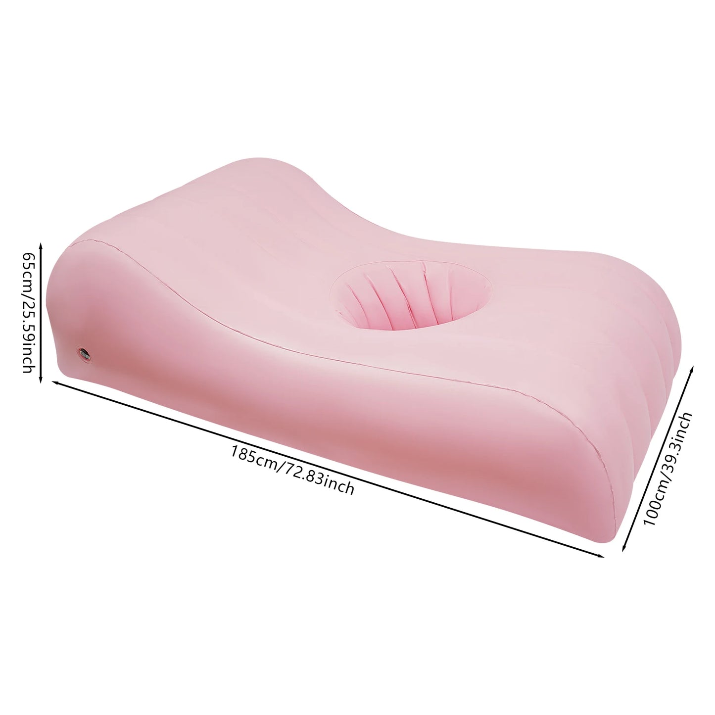 Bymaocar Inflatable Mattress Bed With 60W Pump For Recovery Comfort