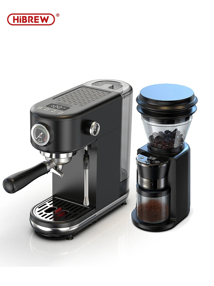 HiBREW 20Bar Semi Automatic Espresso Machine H10B Temperature Adjustable