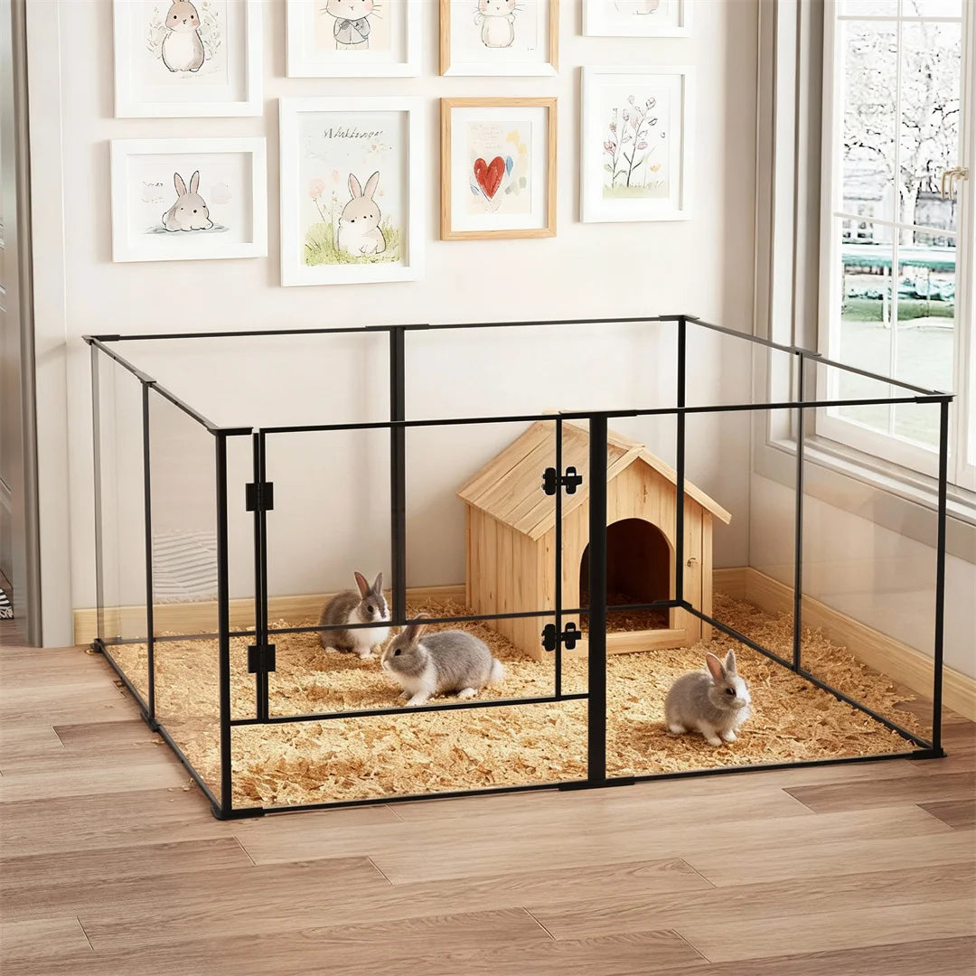 Bingopaw Modular Dog Playpen And Pet Exercise Fence For Puppies