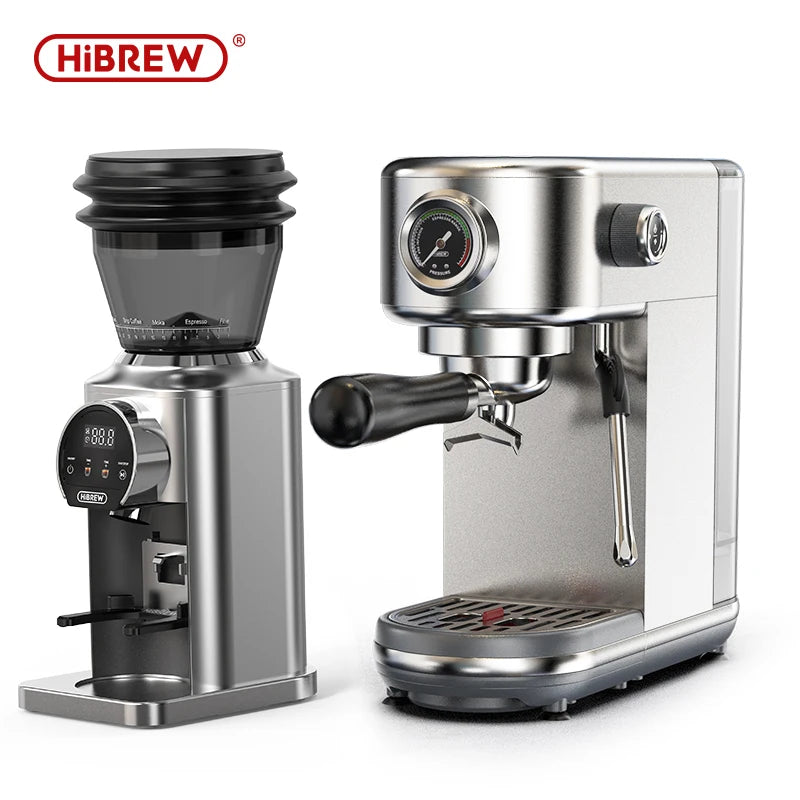 HiBREW 20Bar Semi Automatic Espresso Machine H10B Temperature Adjustable