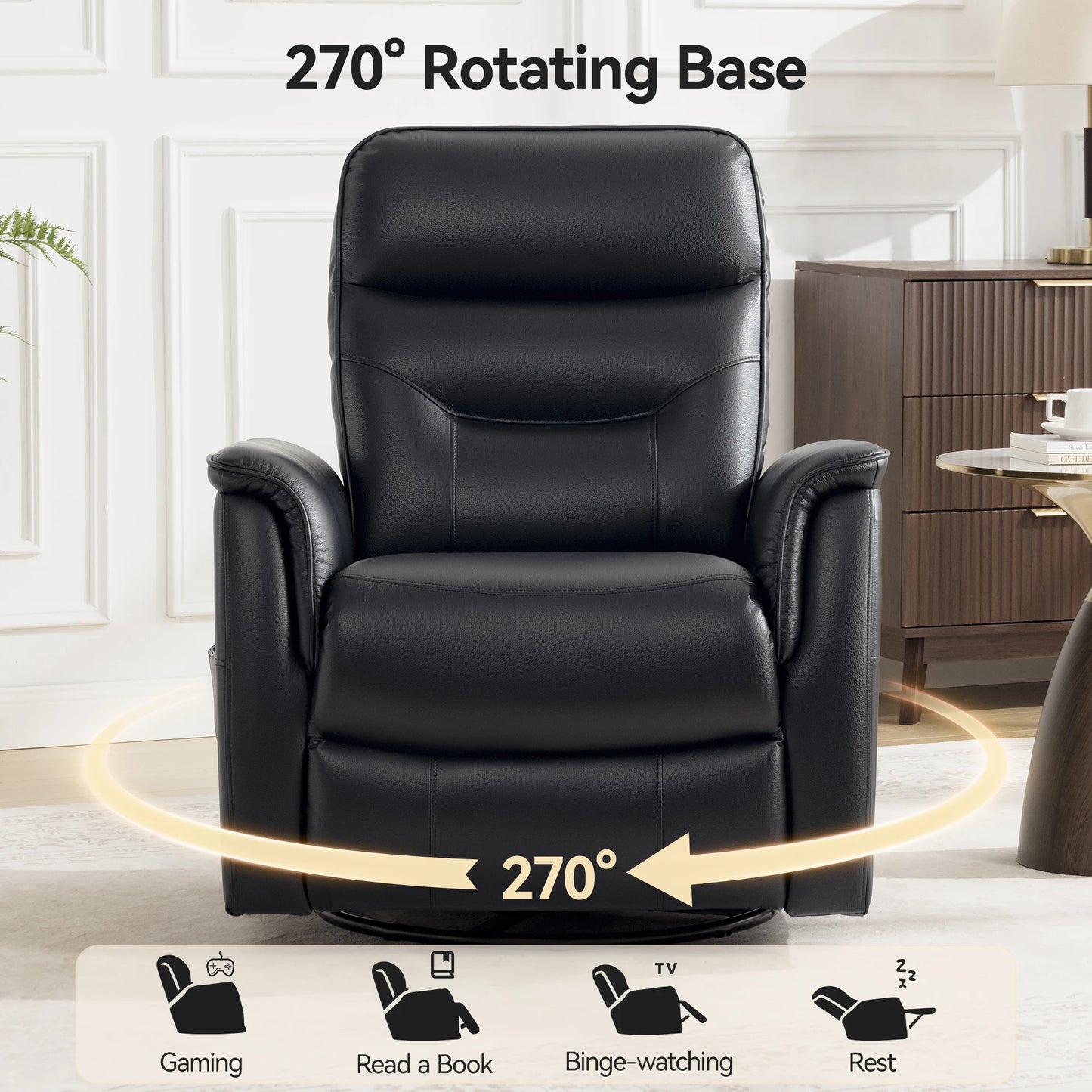 Kerdom Power Lift Recliner Chair With Heating And Massage
