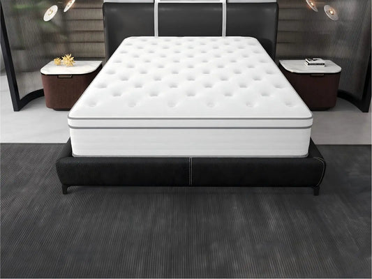Madevos Hybrid Mattress In A Box With Memory Foam And Pocket Springs