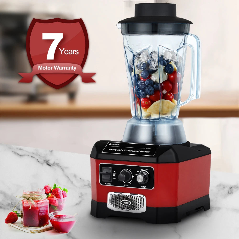 Biolomix Commercial Bar Blender And Ice Crusher 2200W Pro