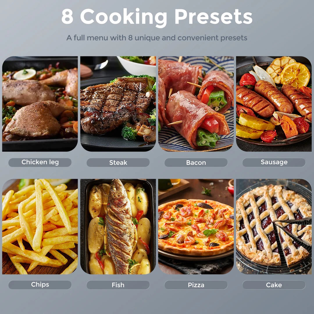 Sejoy Eight In One Air Fryer Oven Oilless Countertop Cooker