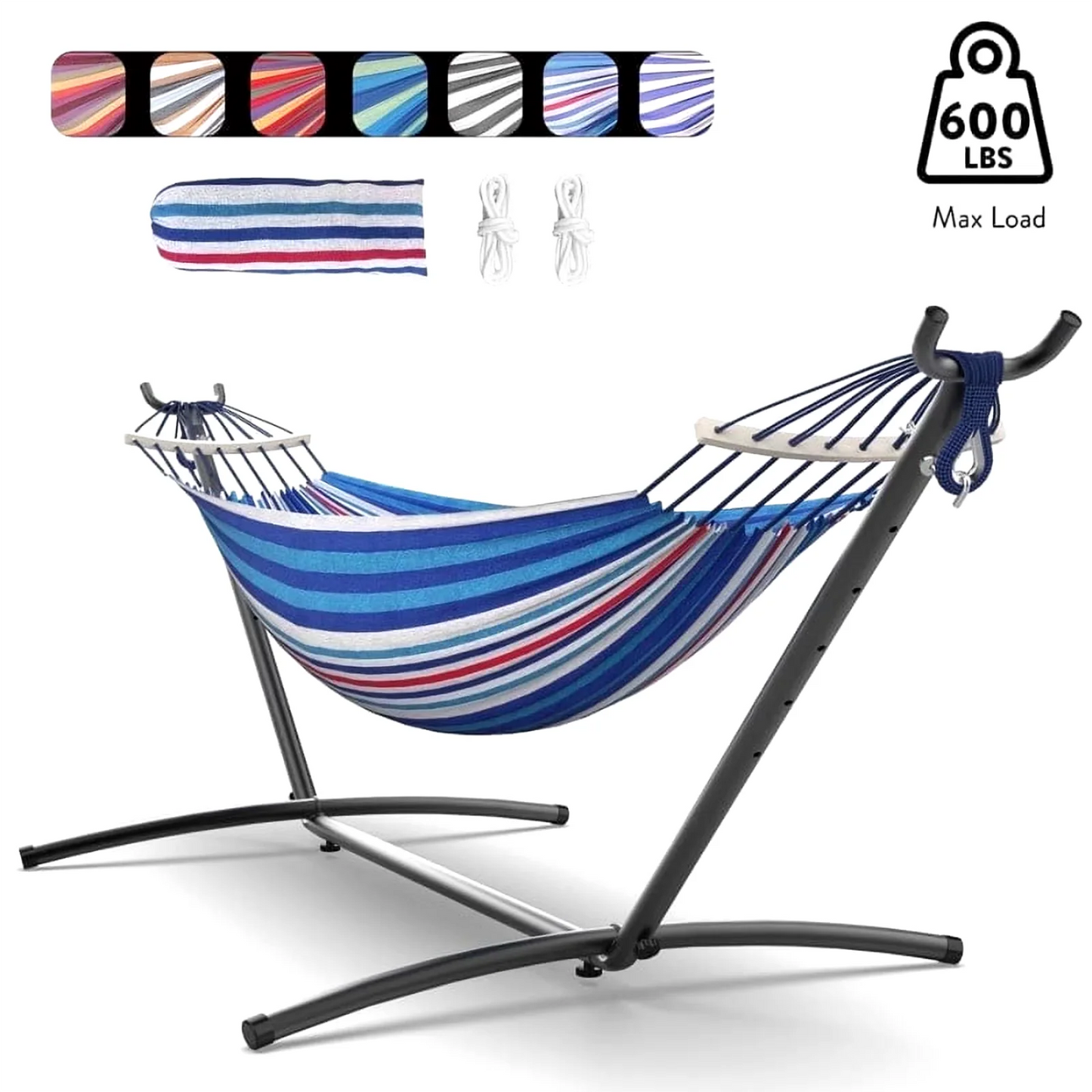 Gyroor Adjustable Stand Hammock With Storage Bag For Outdoor