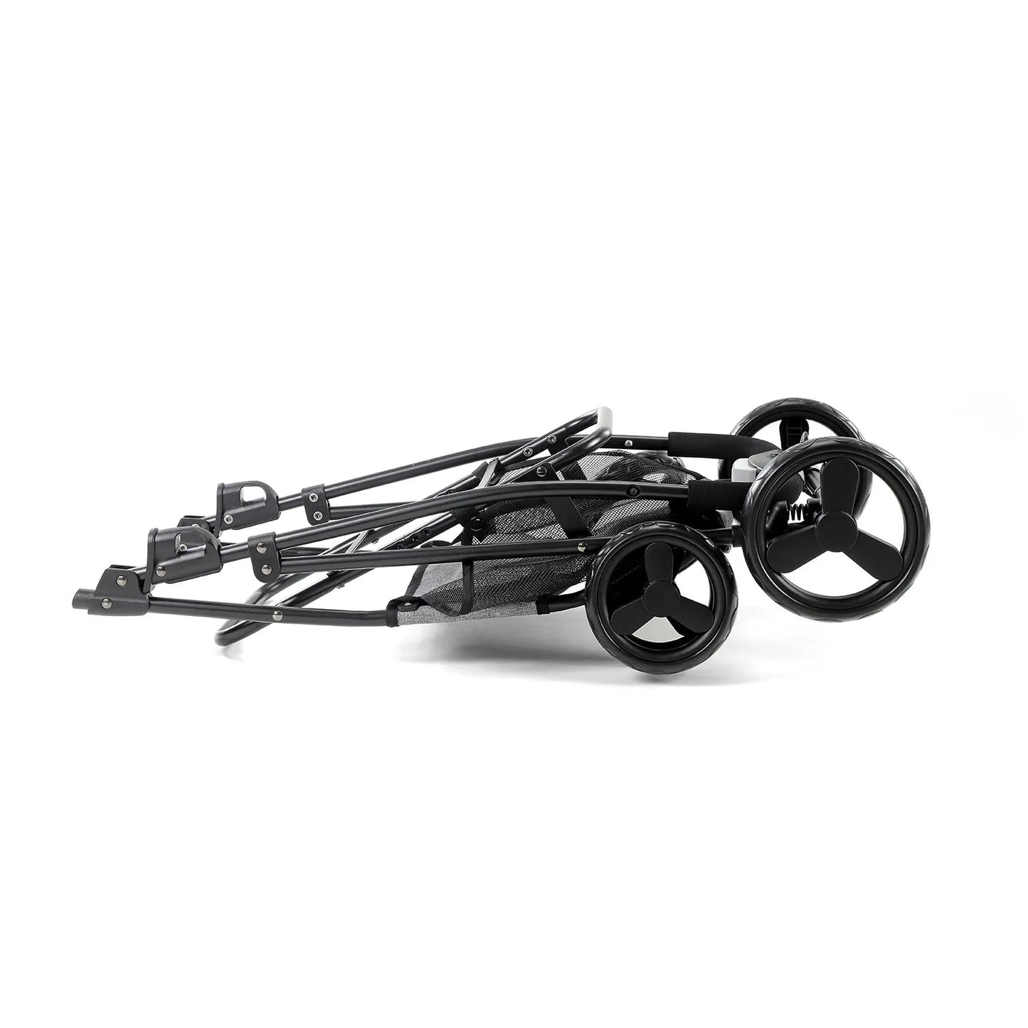 Folding Three In One Pet Stroller With Removable Carrier