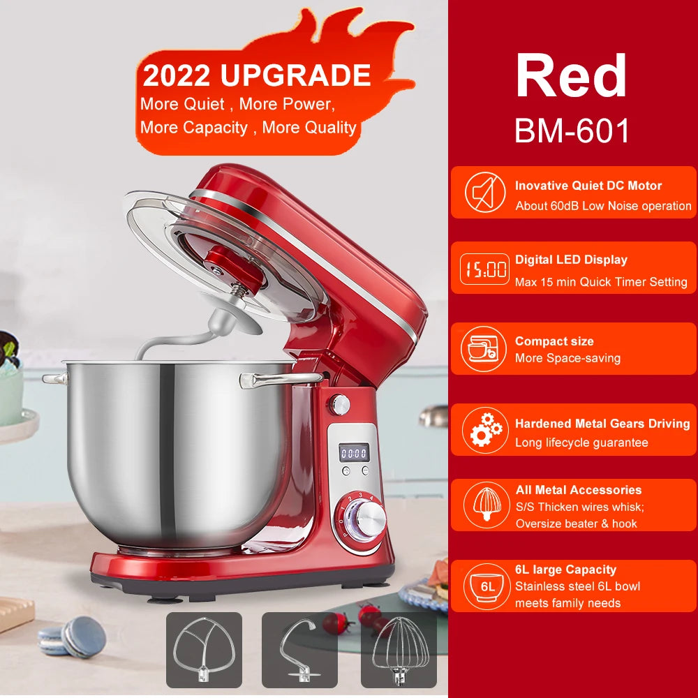 Biolomix Stand Mixer And Blender With Quiet Motor Kitchen