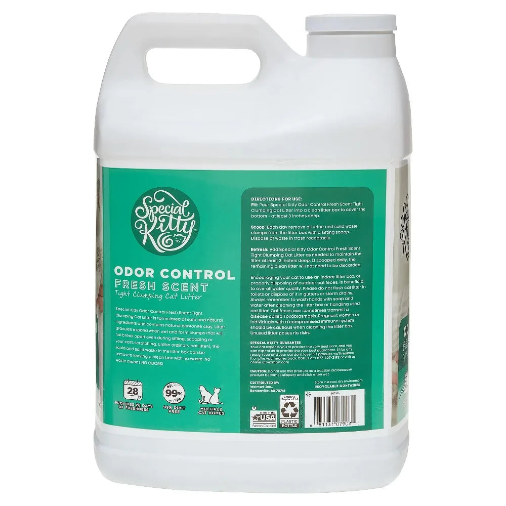 Special Kitty Clumping Cat Litter With Fresh Scent Odor Control