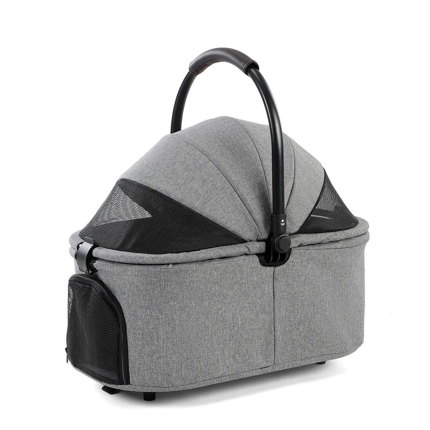 Folding Three In One Pet Stroller With Removable Carrier