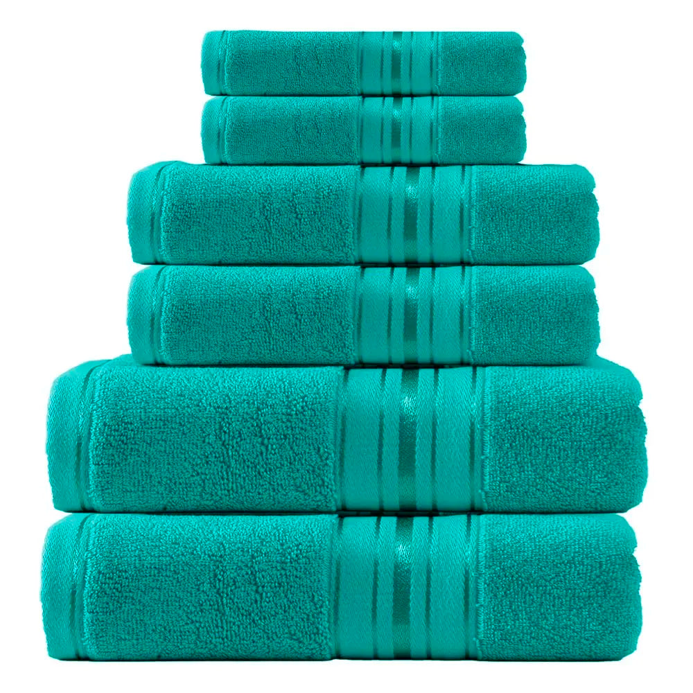 Luxury Turkish Cotton Bath Towel Set For Bathroom Use