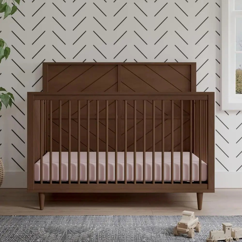Surrey Hill Convertible Baby Crib And Dresser Furniture Set