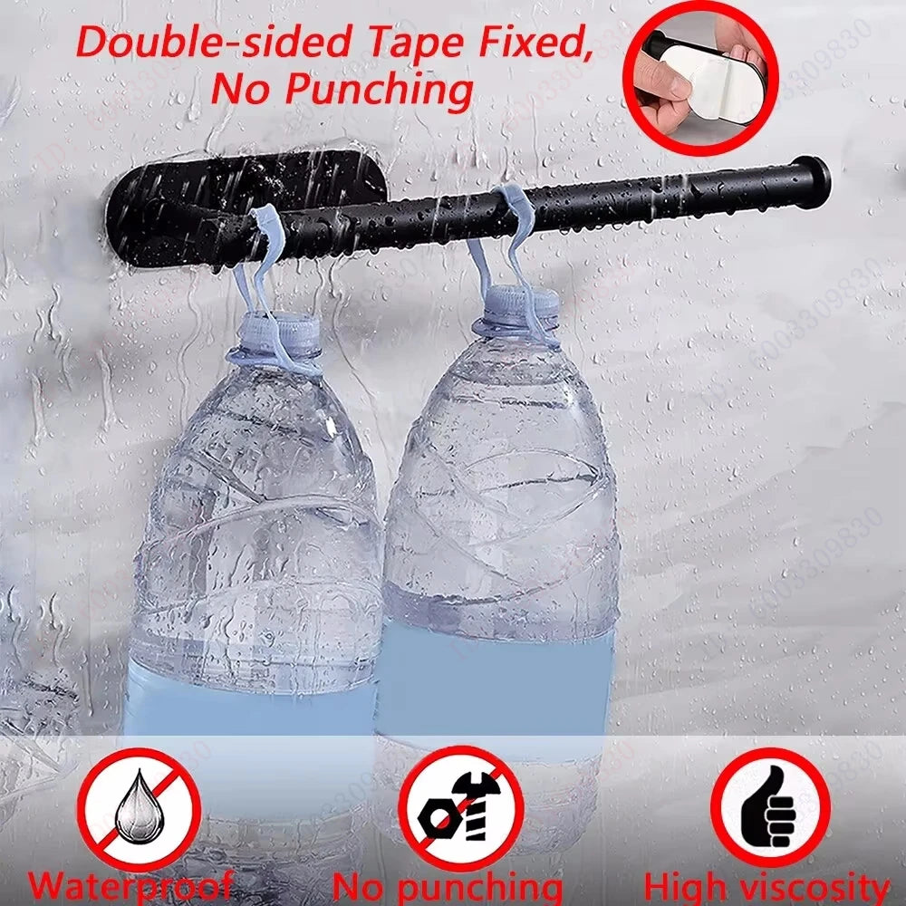 Metal Adhesive Paper Towel Holder For Kitchen Bathroom Storage