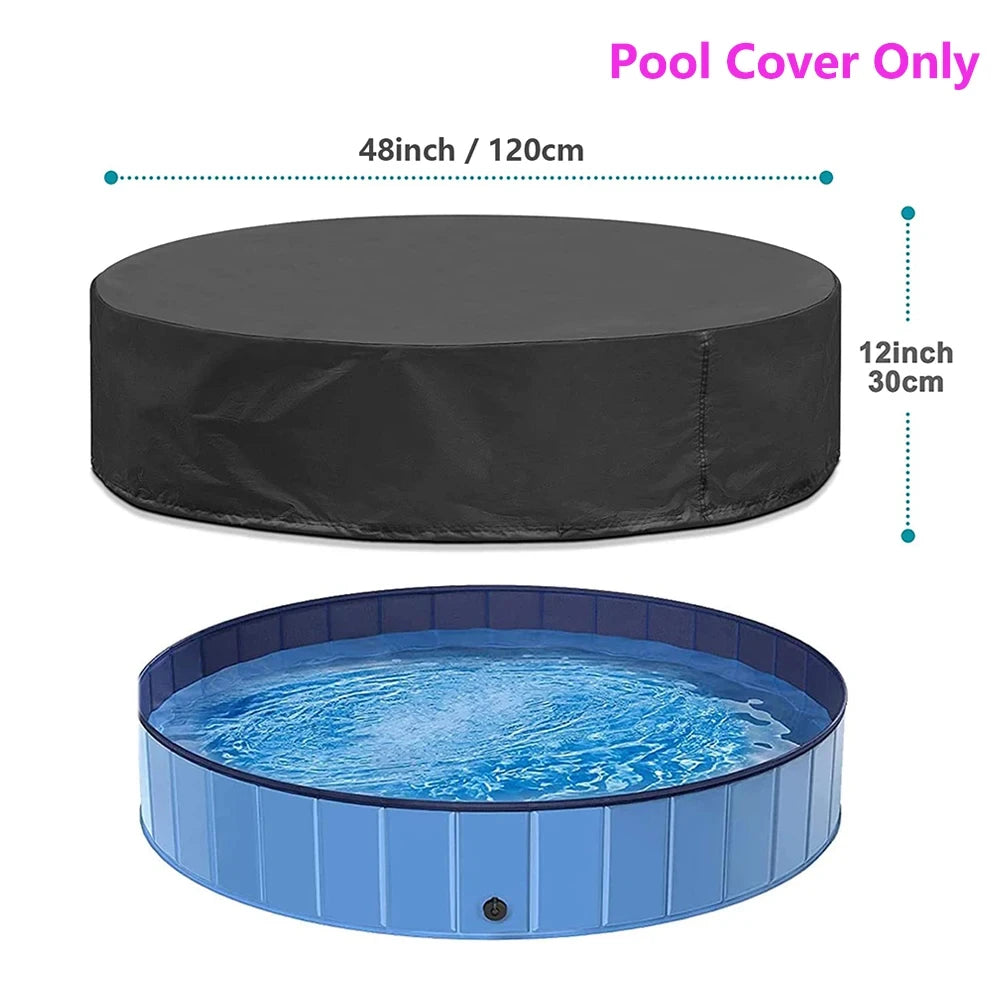 Portable Foldable Dog Swimming Pool And Grooming Tub Basin