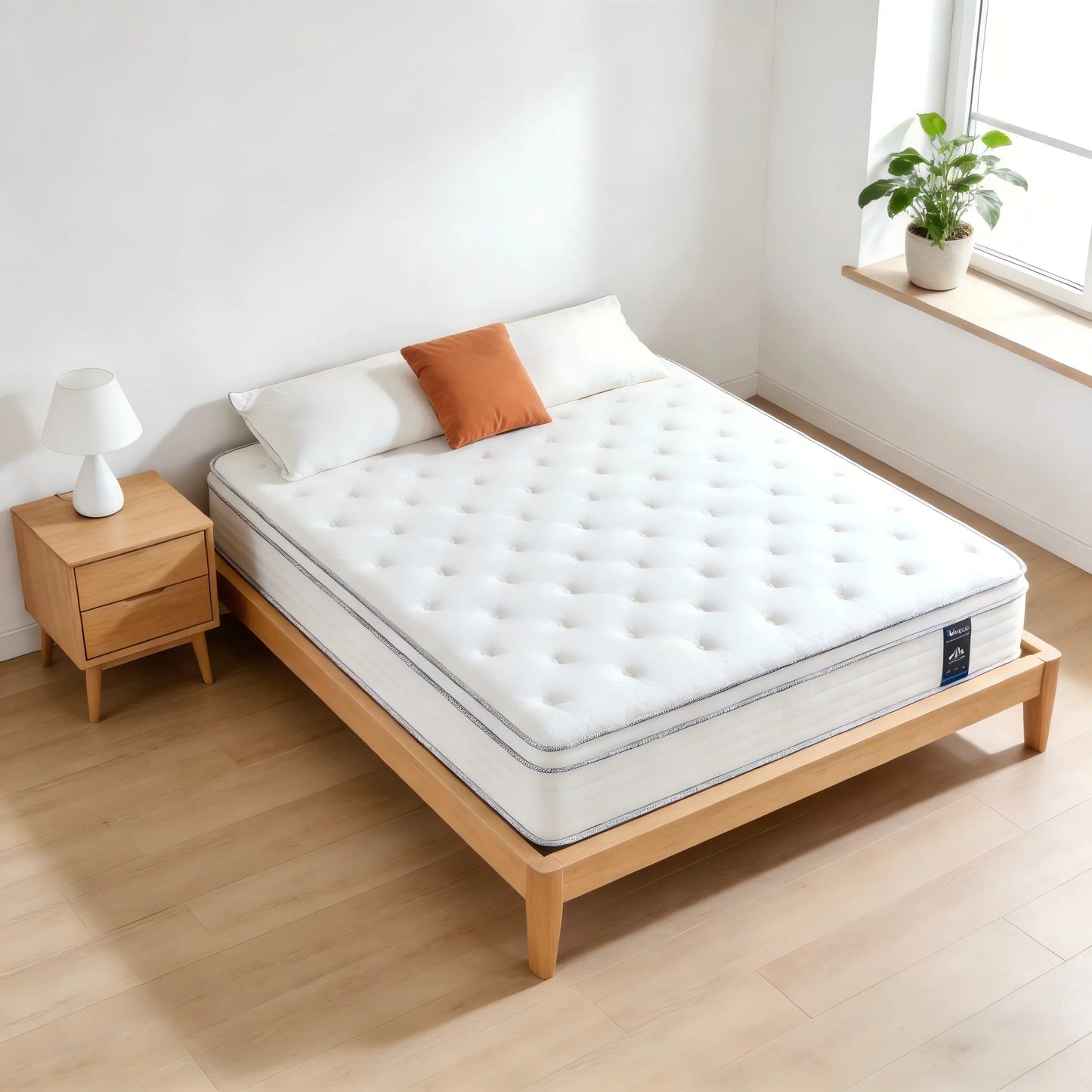 Madevos Hybrid Mattress With Pocket Spring For Comfort