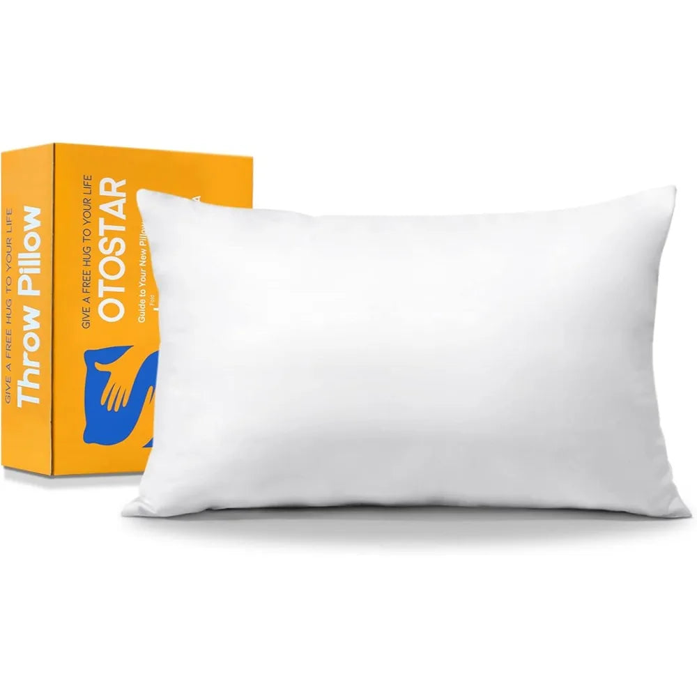 Premium Bamboo Fiber Throw Pillow Insert For Home Decor