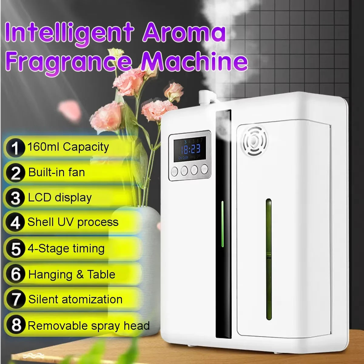 Namste Wall Hanging Aroma Diffuser For Home Fragrance Purifier