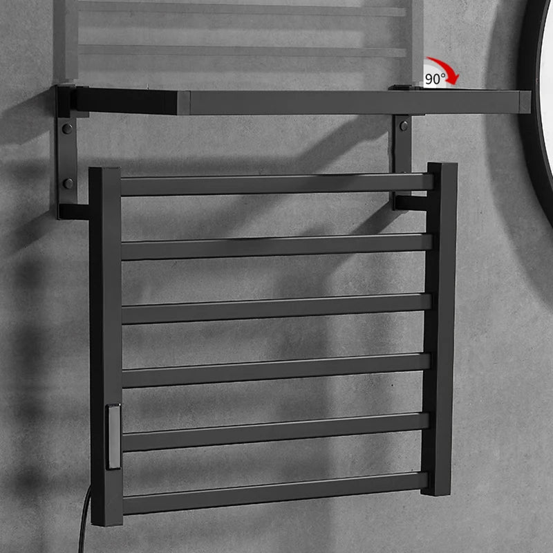 Stainless Steel Electric Heating Towel Rack With Digital Display