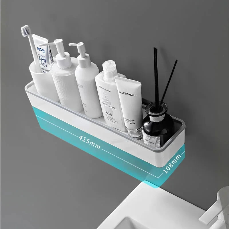 Wall Mounted Bathroom Above Toilet Storage Rack Organizer