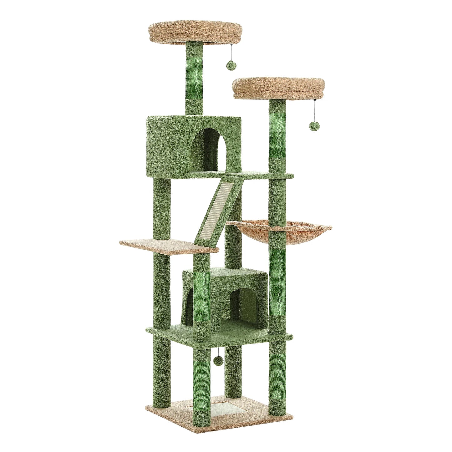 PAWZ Road Multi Level Cat Tree With Scratching Posts And Perches