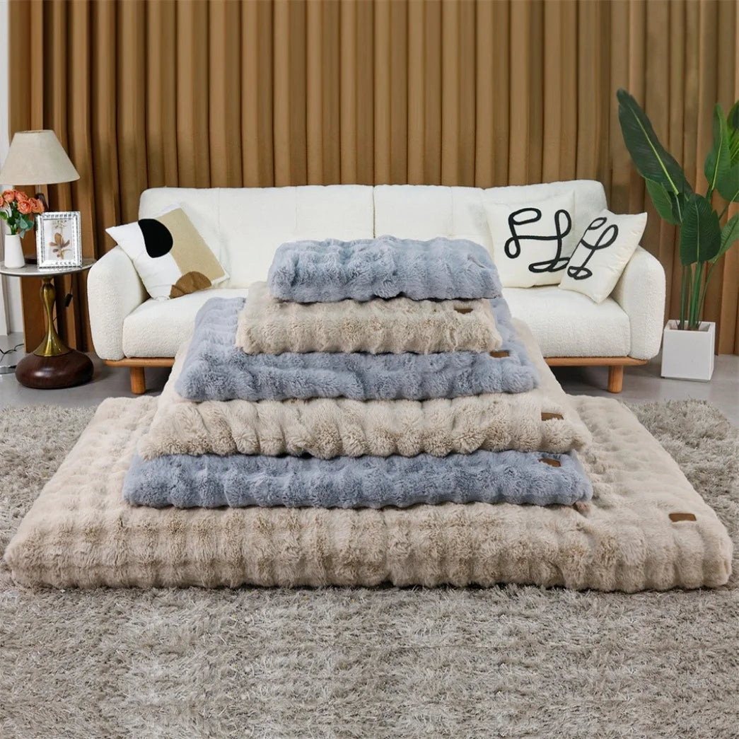 Borwart Ultra Plush Washable Dog Bed With Removable Cover
