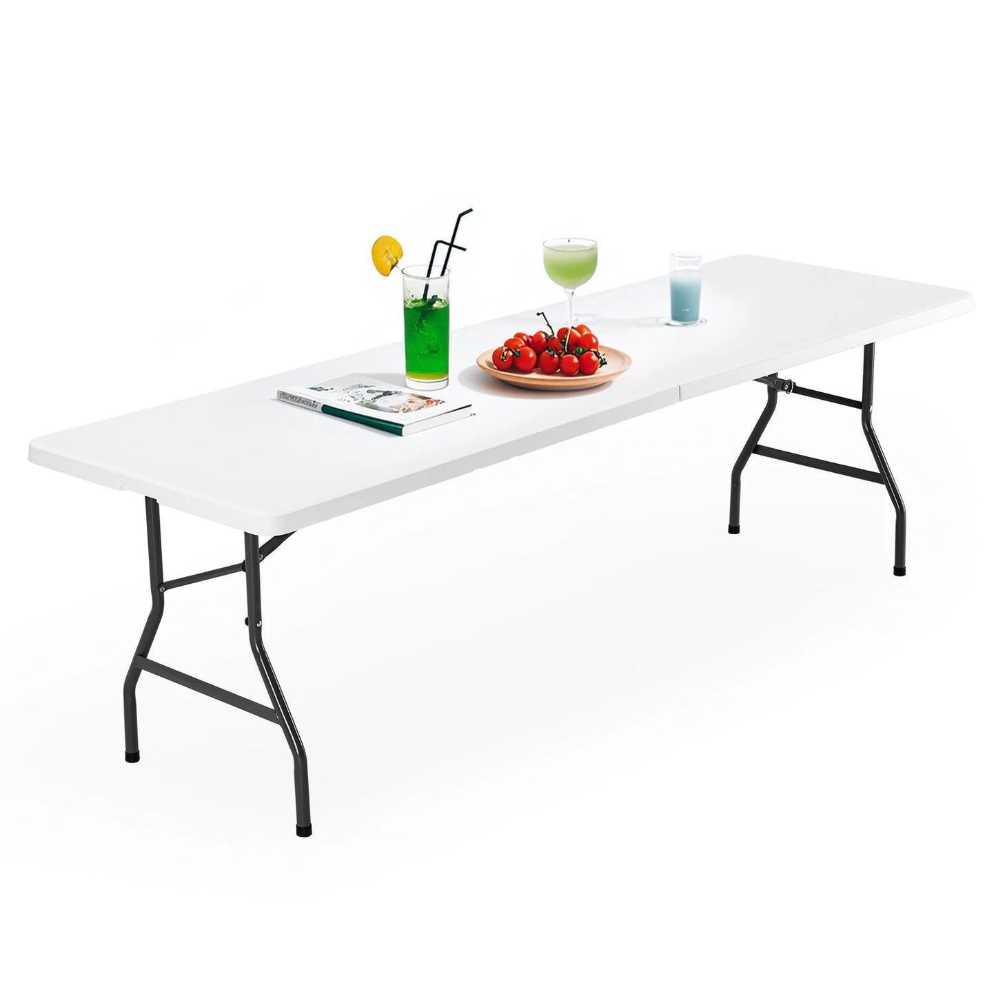 JHK Portable Folding Outdoor Indoor Heavy Duty Table