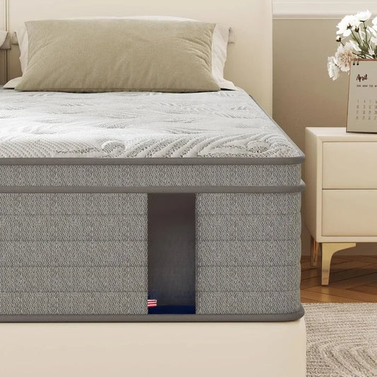 GUANGBAI Gel Memory Foam Hybrid Mattress With Pocket Springs