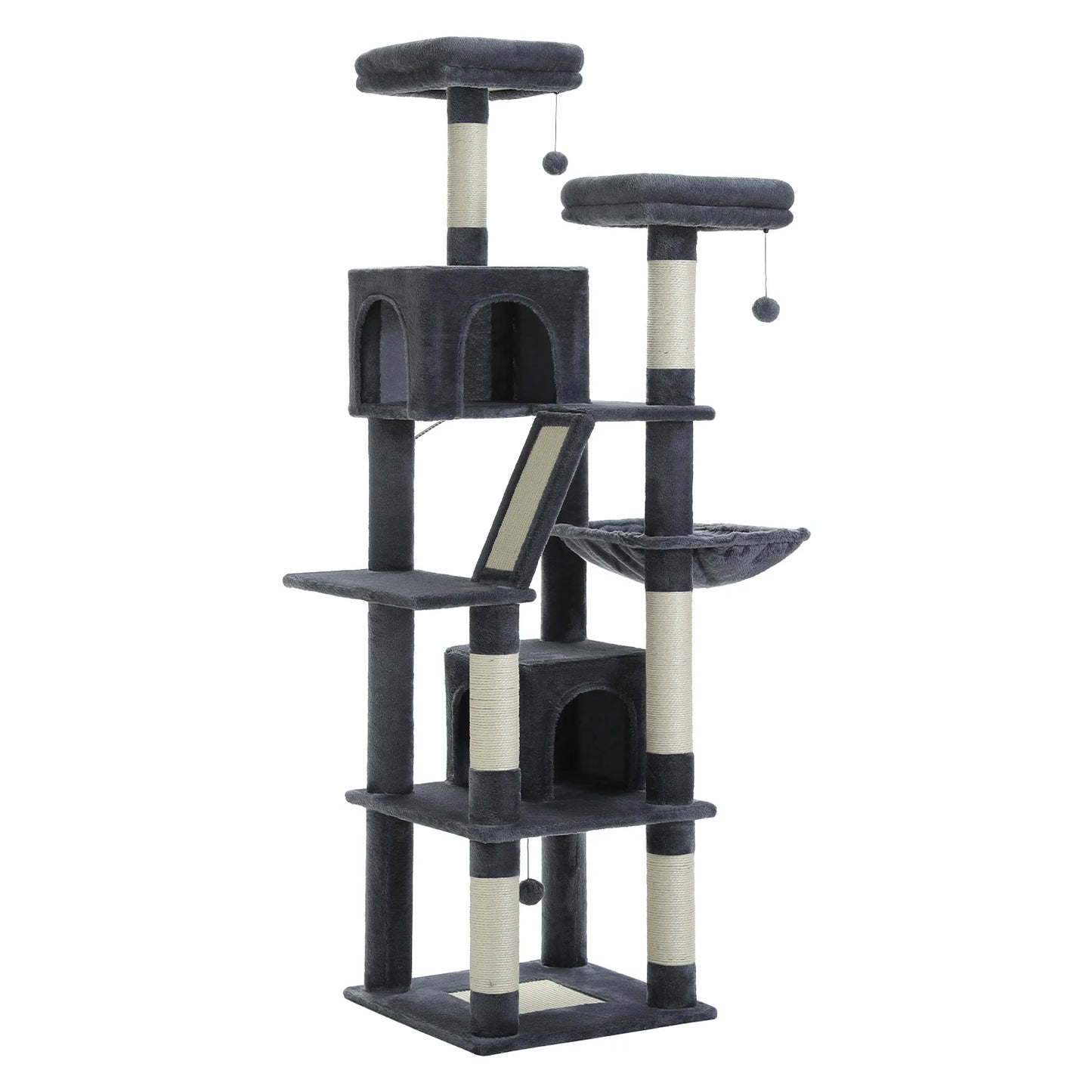 PAWZ Road Multi Level Cat Tree With Scratching Posts And Perches
