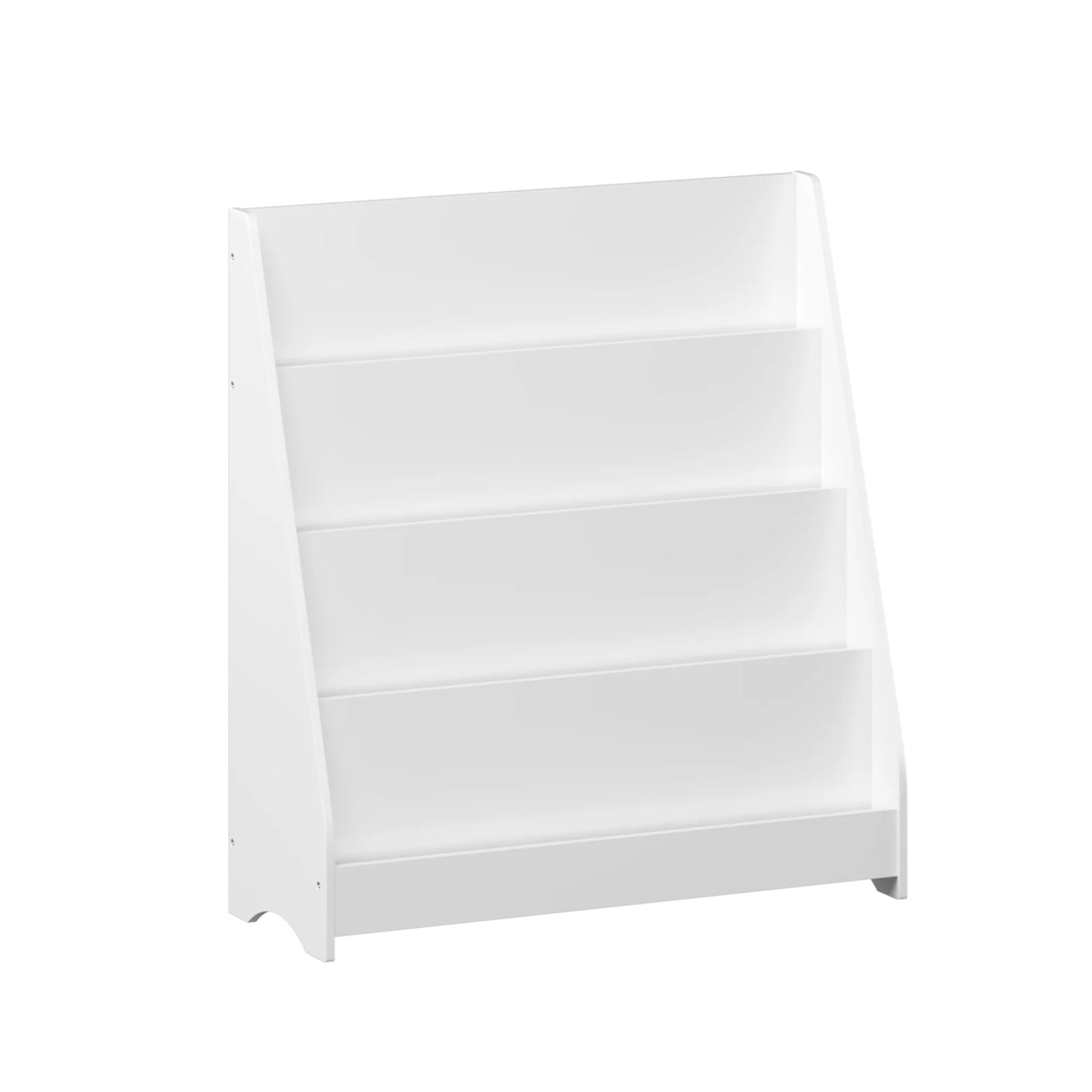 Four Tier Kids Bookshelf Display Organizer For Bedroom And Playroom