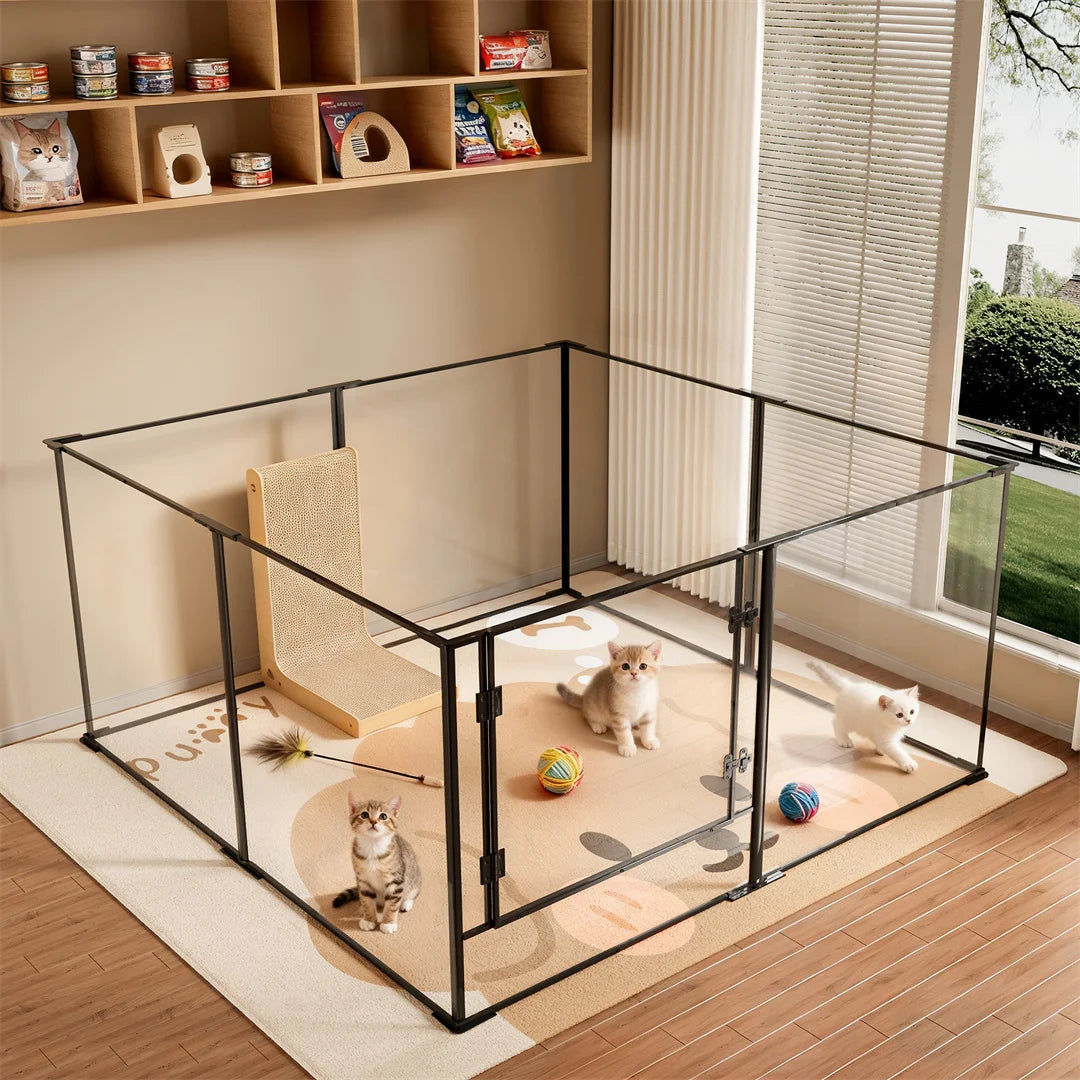 Bingopaw Modular Dog Playpen And Pet Exercise Fence For Puppies