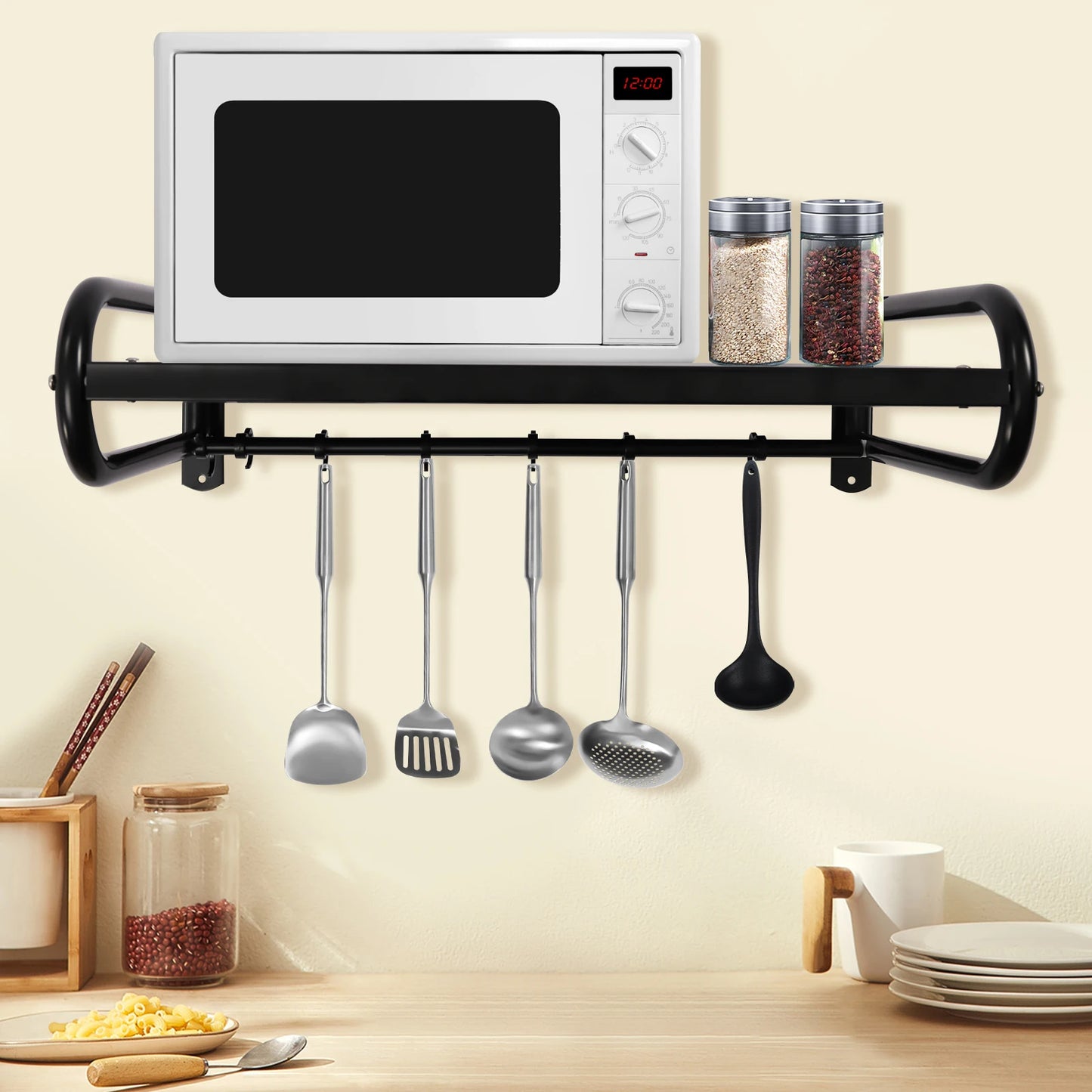 Industrial Carbon Steel Wall Mounted Heavy Duty Rack