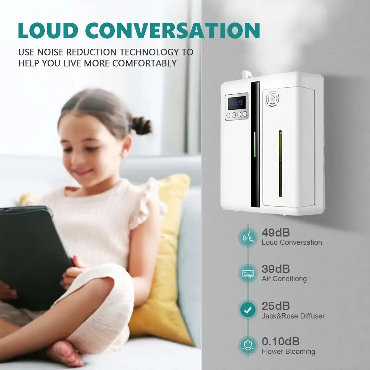 Namste Wall Hanging Aroma Diffuser For Home Fragrance Purifier