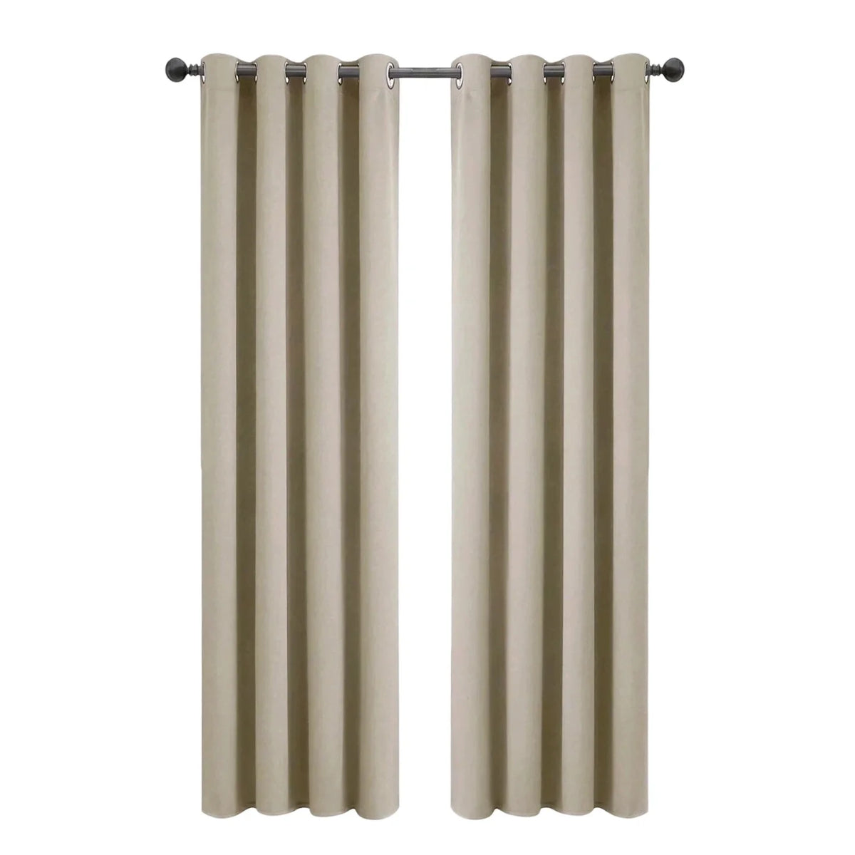 Blackout Waterproof Grommet Curtains For Bedroom Light Blocking Drapes