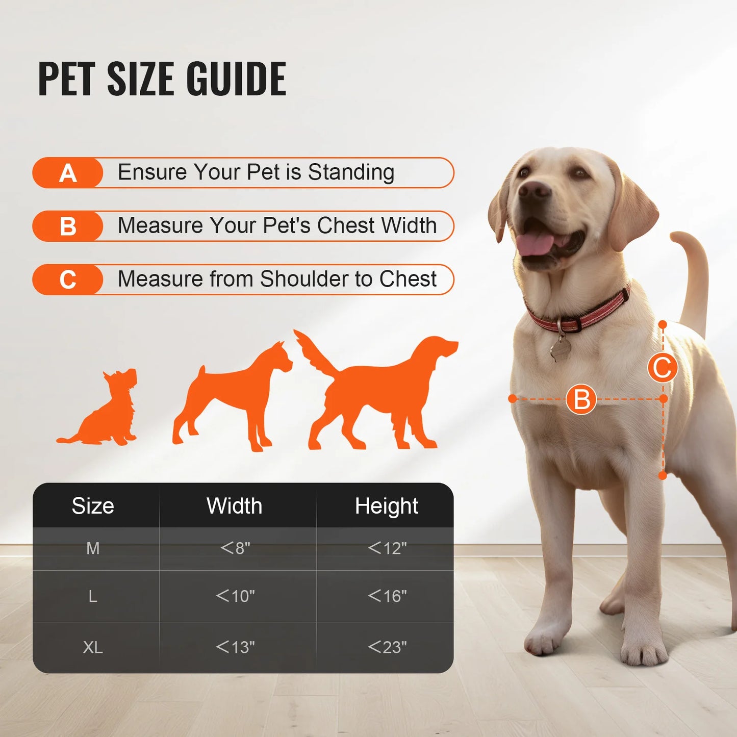 SucceBuy Adjustable Sliding Glass Pet Door Featuring Aluminum Frame