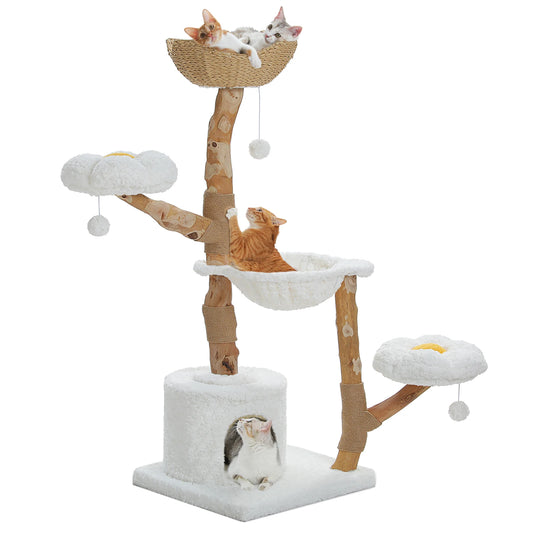 PAWZ Road Large Cat Tree Tower With Sisal Scratching Post