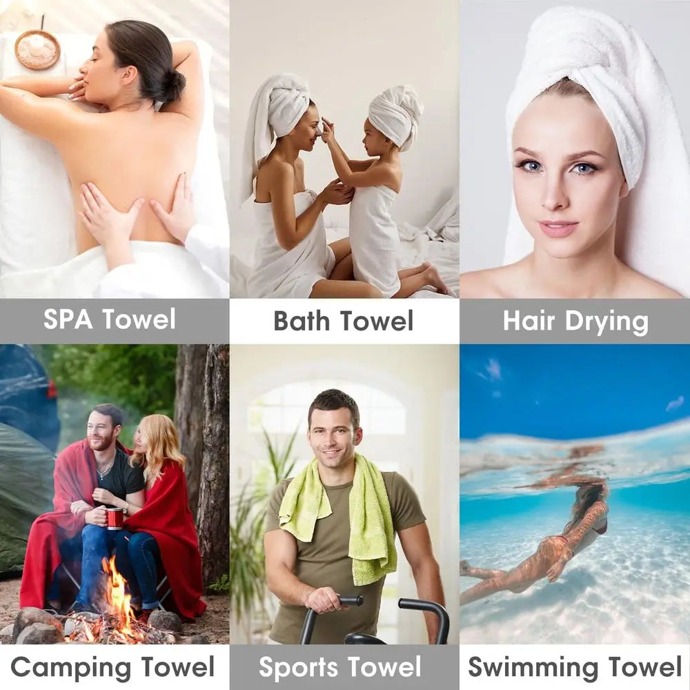Fast Drying Microfiber Bath Towels For Home And Travel