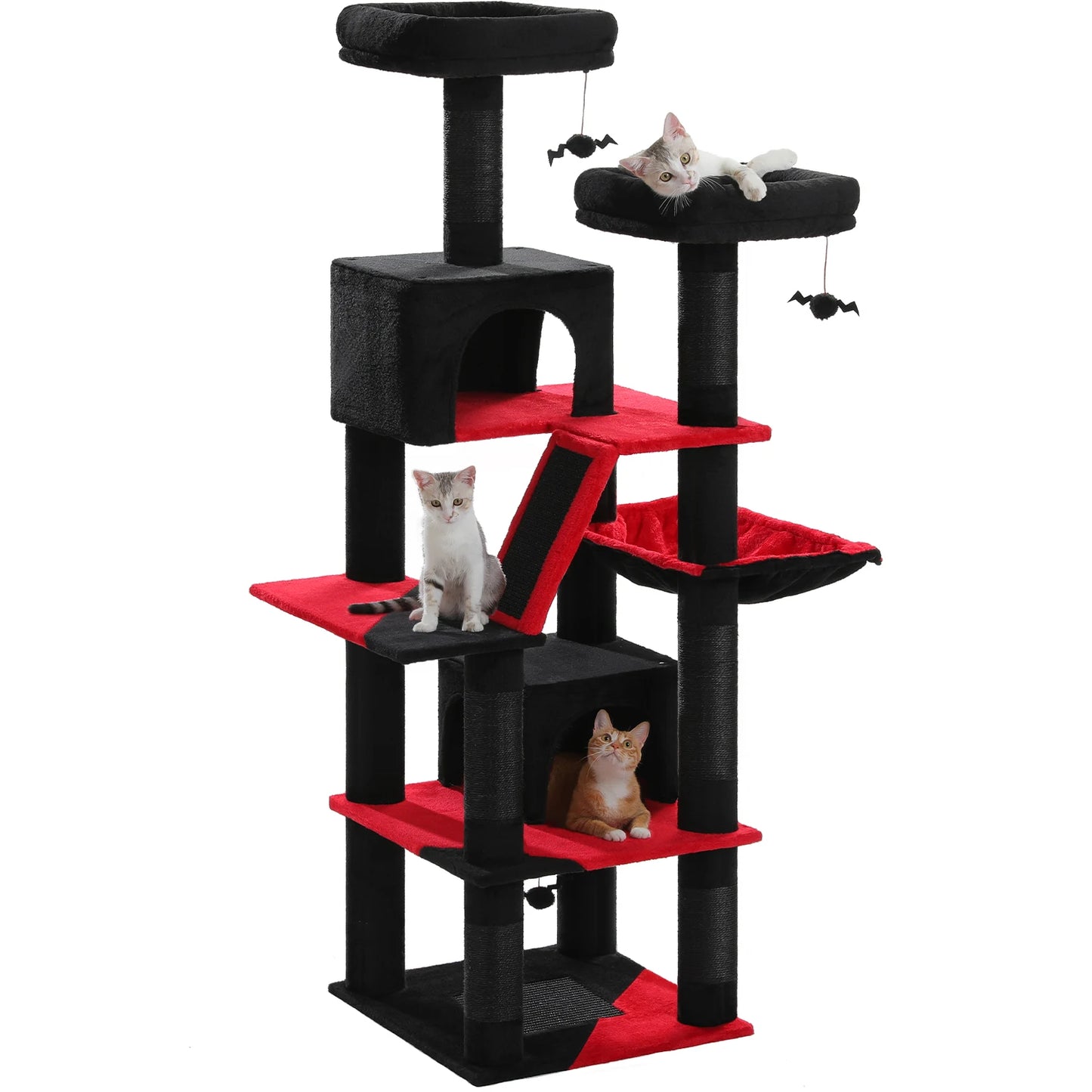 PAWZ Road Multi Level Cat Tree With Scratching Posts And Perches