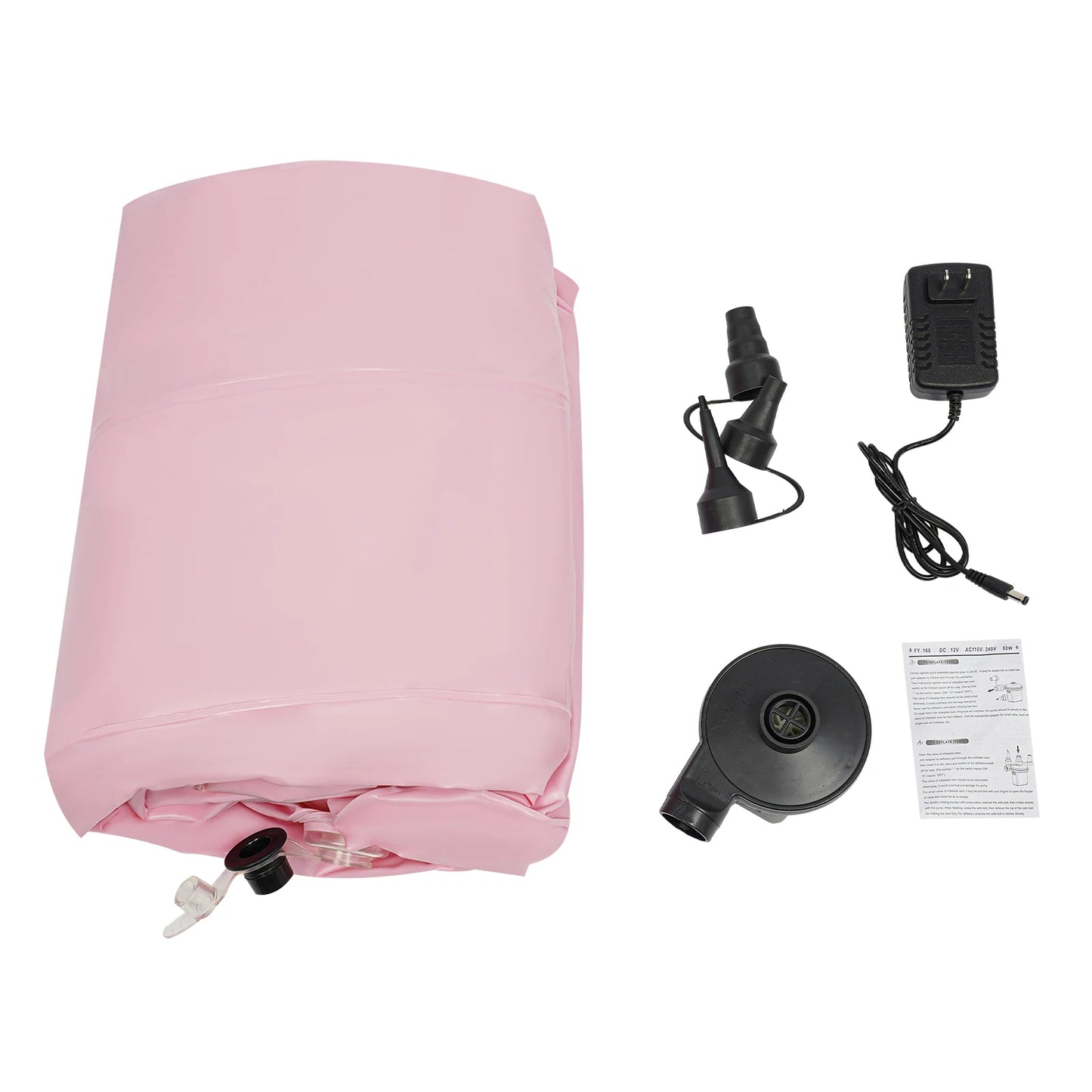 Bymaocar Inflatable Mattress Bed With 60W Pump For Recovery Comfort