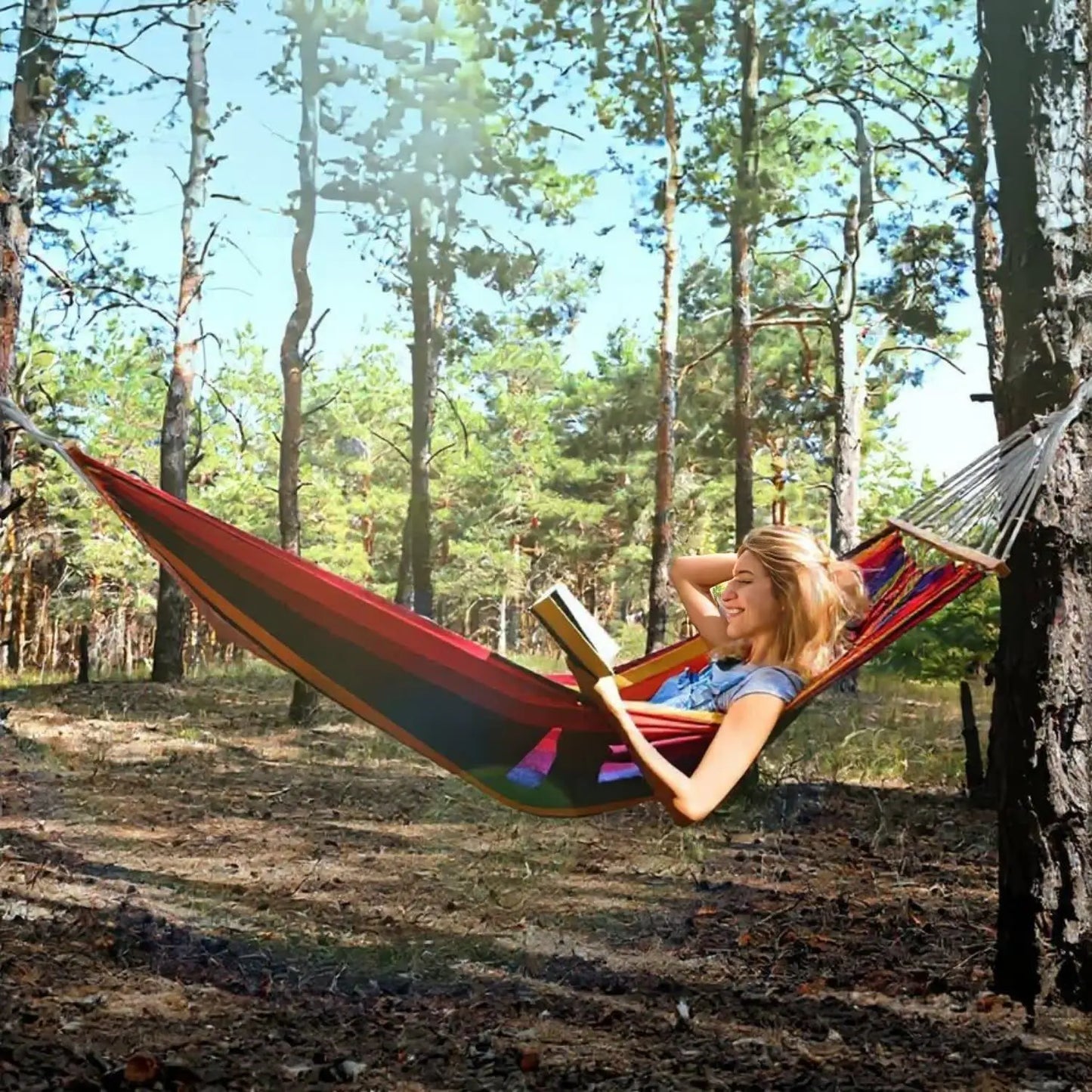 Gyroor Adjustable Stand Hammock With Storage Bag For Outdoor