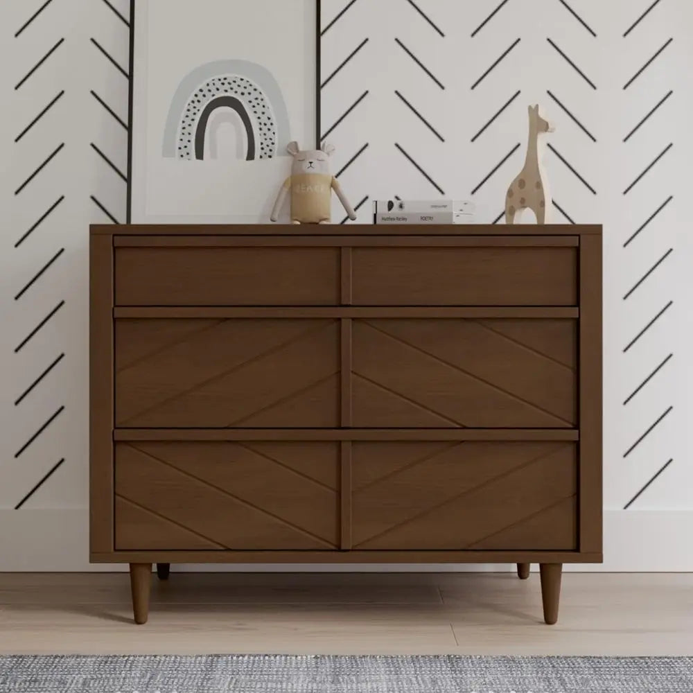 Surrey Hill Convertible Baby Crib And Dresser Furniture Set