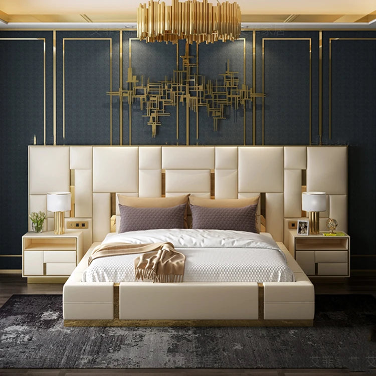 YQXH CH8831 Plus Ottoman Bed Set With Storage and Comfort
