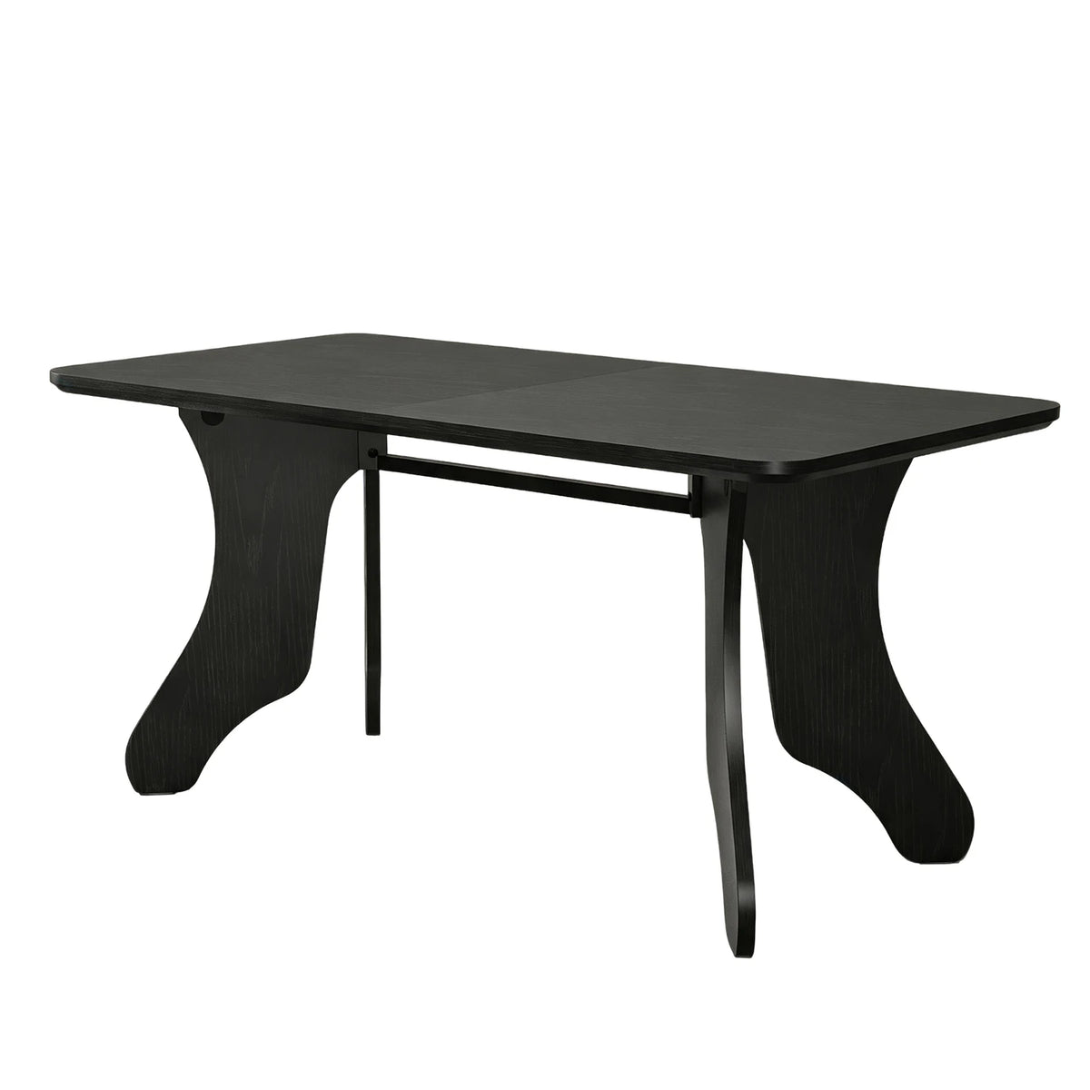 HiMISS Modern Farmhouse Dining Table With Antler Legs