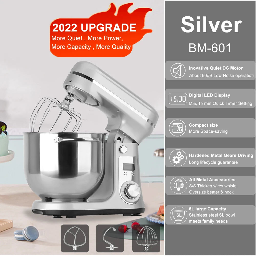 Biolomix Stand Mixer And Blender With Quiet Motor Kitchen