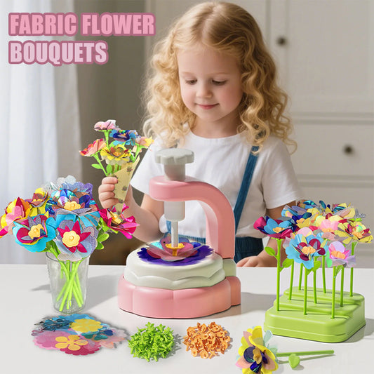 DIY Flower Maker Magnetic Craft Kit for Kids Gift Set